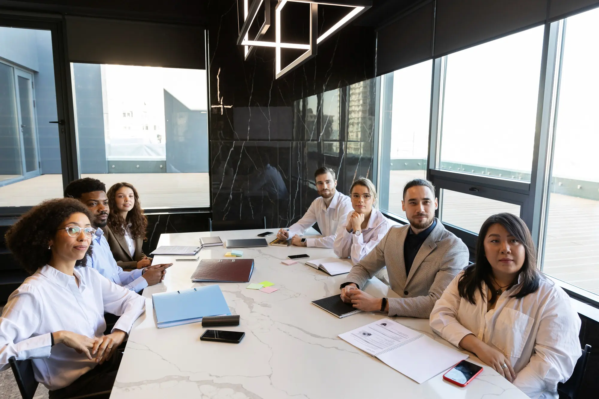 people taking part of business event
